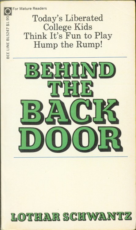 Behind the Back Door by Lothar Schwantz - Ebook 