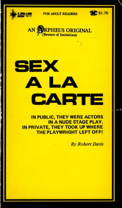 Sex A La Carte by Robert Davis - Ebook 