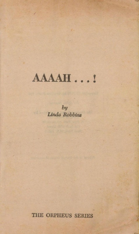 Aaaah! by Linda Robbins - Ebook 