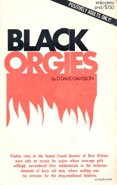Black Orgies by D. David Davisson - Ebook