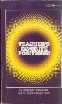 Teacher's Favorite Positions! by Rick Manning - Ebook