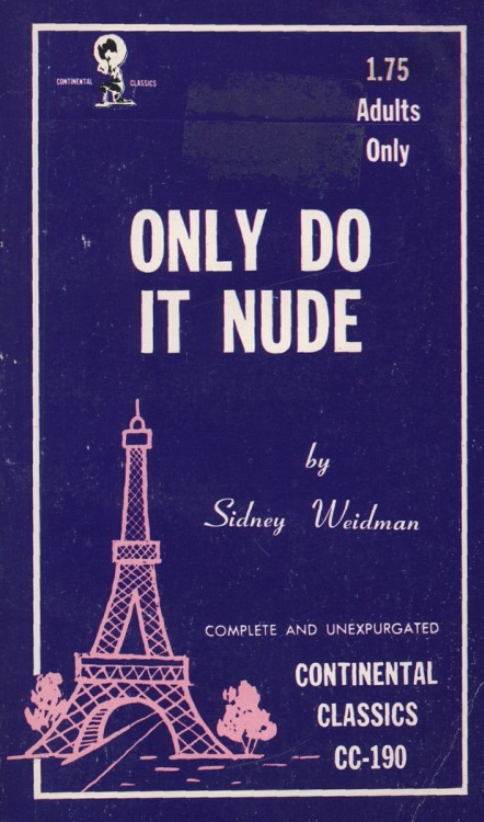 Only Do It Nude by Sidney Weidman - Ebook 
