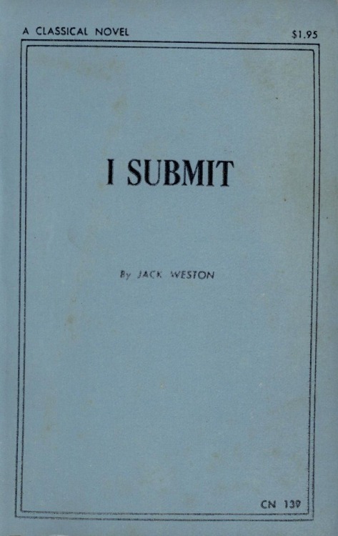 I Submit by Jack Weston - Ebook 