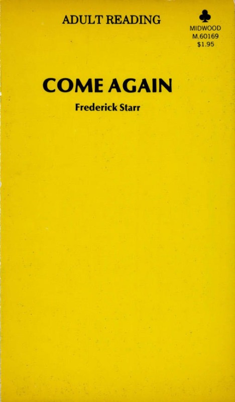 Come Again by Frederick Starr - Ebook 