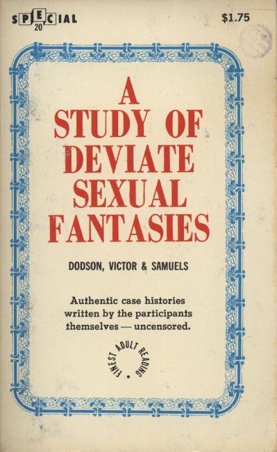 A Study Of Deviate Sexual Fantasies by Dodson Victor & Samuels - Ebook 