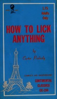 How to Lick Anything by Carter Peabody - Ebook 