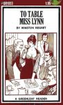 To Table Miss Lynn by Winston Regret - Ebook To Table Miss Lynn by Winston Regret - Ebook