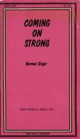 Coming on Strong by Norman Singer - Ebook 